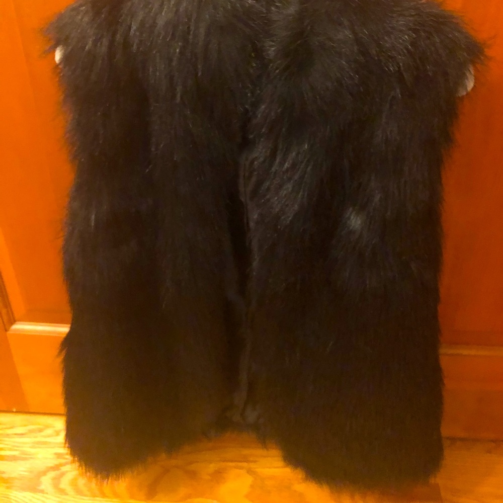 Donna Salyers Faux Fur Vest